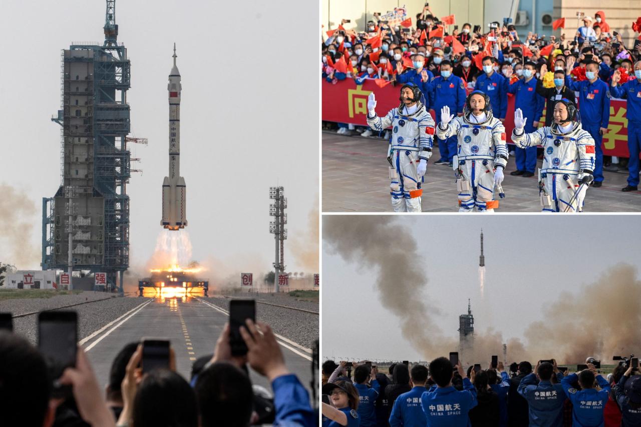 China launches Shenzhou-16 mission to Chinese space station