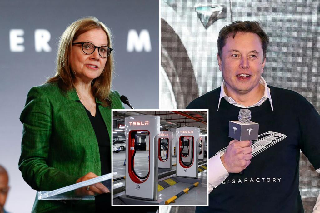 GM adopts Tesla's EV charging system in big win for Elon Musk