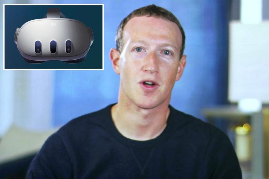 Mark Zuckerberg reveals $499 Meta Quest 3 VR headset in latest metaverse bet