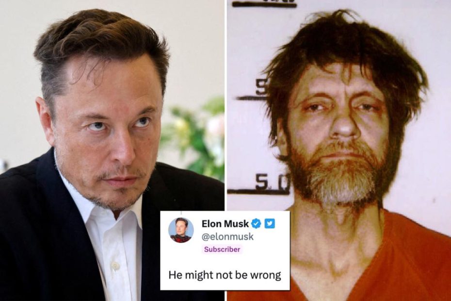 Musk says Unabomber 'might not be wrong' that tech is bad